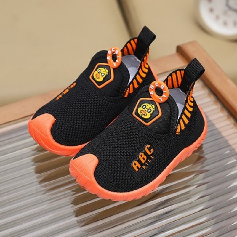 Lightweight Soft Kids Slip-on Casual Loafer Shoe - Black