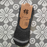 Mans Thin Invisible Cotton Loafer Socks - Mixed Color (5 Pair)
