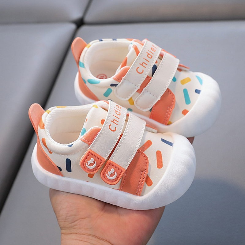 All Match Non-slip Soft Toddlers Casual Shoe - Orange