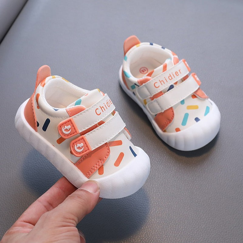 All Match Non-slip Soft Toddlers Casual Shoe - Orange