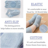Anti-slip Soft 1.5 Year Baby Floor Socks Set - Mixed Color (5 Pair)