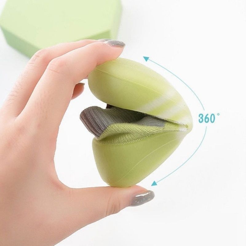 Anti-slip Soft Toddlers Cartoon Sock Shoe - Green