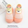 Anti-slip Soft Toddlers Cartoon Sock Shoe - Pink
