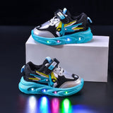 Autumn Trend Light-up Toddlers Casual Shoe - Blue