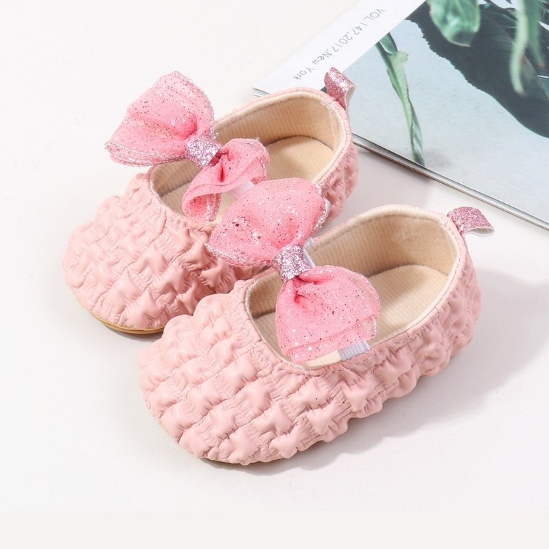 Autumn Trend Newborn Princess Soft Shoe - Pink