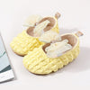Autumn Trend Newborn Princess Soft Shoe - Yellow
