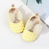 Autumn Trend Newborn Princess Soft Shoe - Yellow