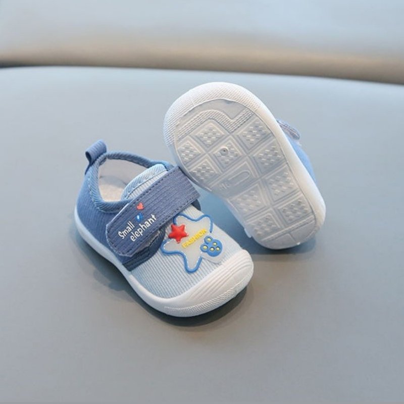 Autumn Trend Non-slip Toddlers Soft Shoe - Blue