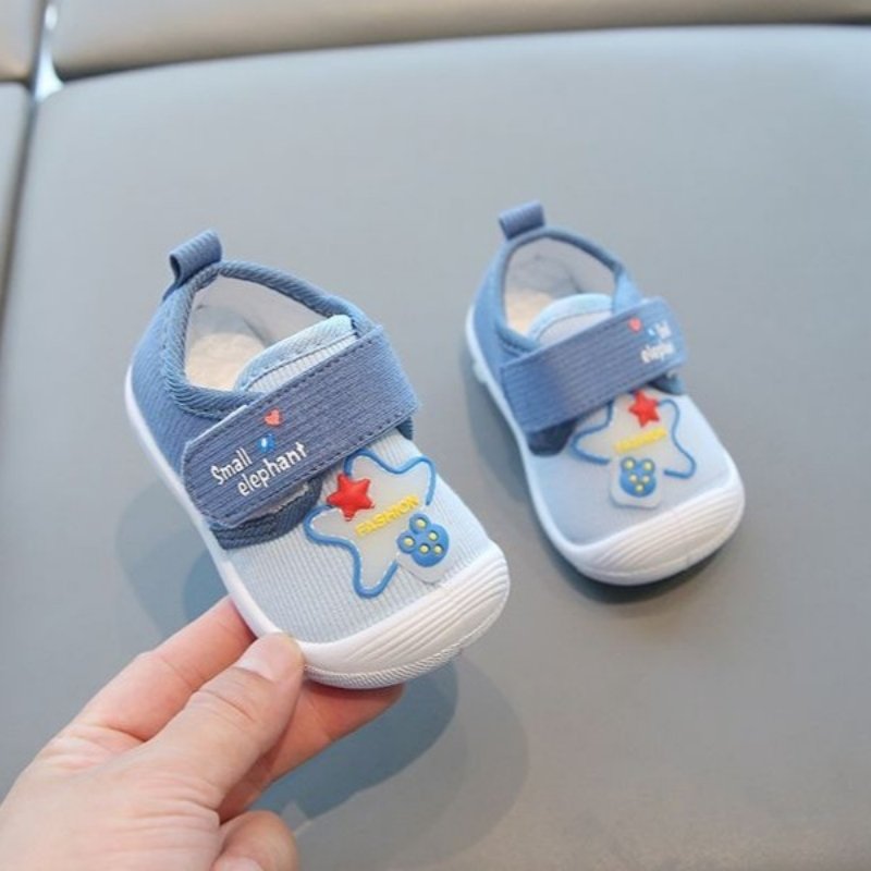 Autumn Trend Non-slip Toddlers Soft Shoe - Blue