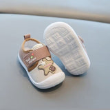 Autumn Trend Non-slip Toddlers Soft Shoe - Khaki