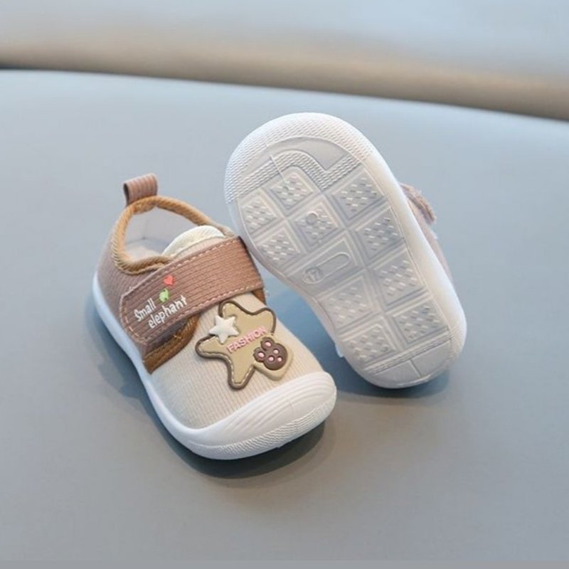 Autumn Trend Non-slip Toddlers Soft Shoe - Khaki