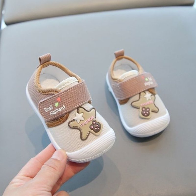 Autumn Trend Non-slip Toddlers Soft Shoe - Khaki