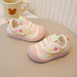 Breathable Non-slip Soft Mesh Kids Casual Shoe - Pink
