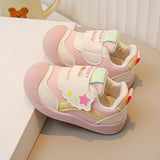 Breathable Non-slip Soft Mesh Kids Casual Shoe - Pink