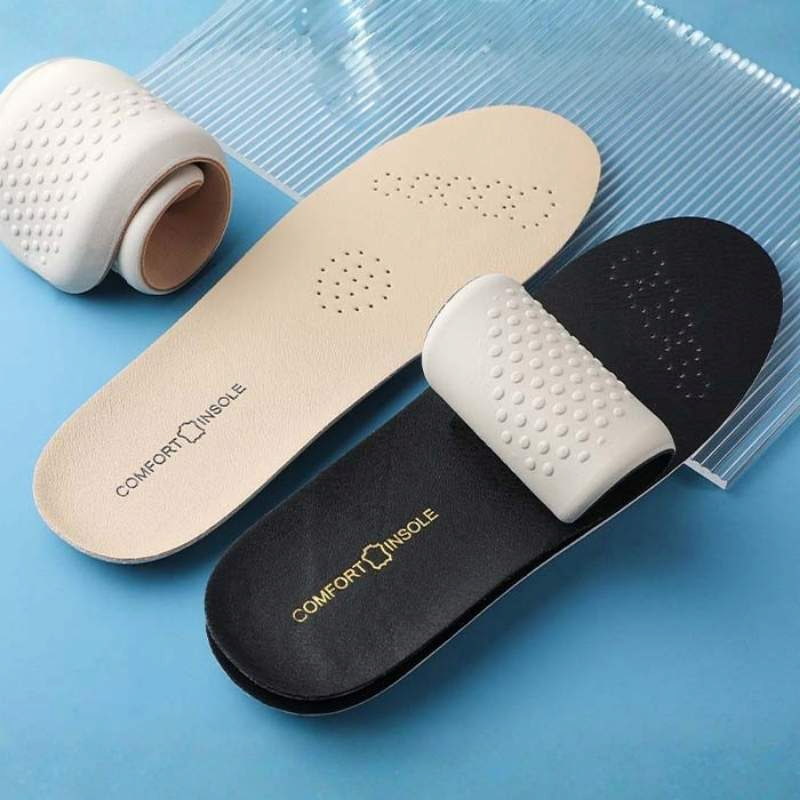 Breathable Soft Universal Shoe Insole - Black