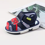Closed-Toe Non-slip Kids Soft Mesh Sandal - Dark Blue
