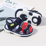 Closed-Toe Non-slip Kids Soft Mesh Sandal - Dark Blue