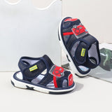 Closed-Toe Non-slip Kids Soft Mesh Sandal - Dark Blue