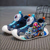 Closed Toe Soft Glowing Spider-Man Kids Sandal - Blue