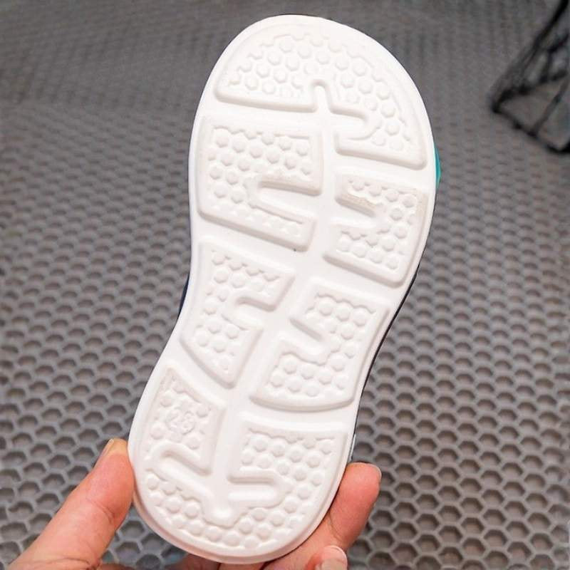 Closed Toe Soft Glowing Spider-Man Kids Sandal - Red