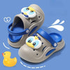 Donald Duck Non-slip Kids Cartoon Clog Shoe - Gray Blue