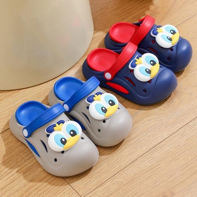 Donald Duck Non-slip Kids Cartoon Clog Shoe - Blue Red