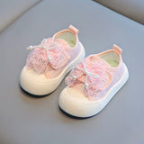 Fairy Bow Soft Girl Kids Fancy Casual Shoe - Pink