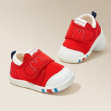 Foreign Trend Soft Non-slip Kids Casual Shoe - Red