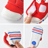 Foreign Trend Soft Non-slip Kids Casual Shoe - Red