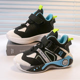 Korean Style Kids Versatile Sports Casual Shoe - Black