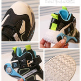 Korean Style Kids Versatile Sports Casual Shoe - Black