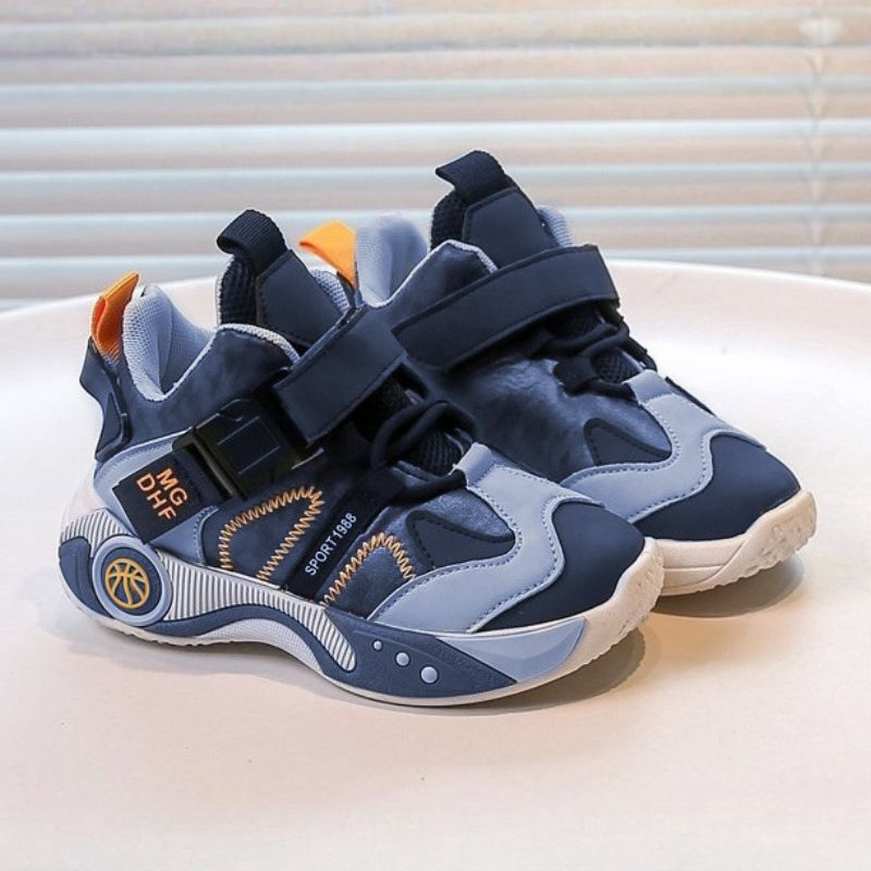 Korean Style Kids Versatile Sports Casual Shoe - Blue