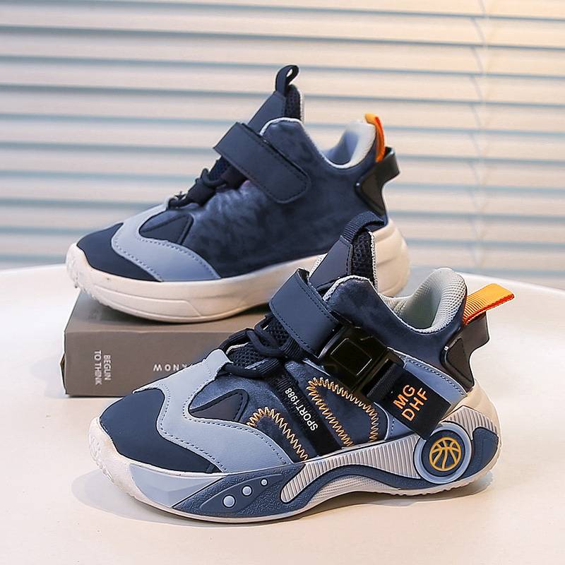 Korean Style Kids Versatile Sports Casual Shoe - Blue