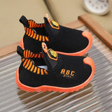 Lightweight Soft Kids Slip-on Casual Loafer Shoe - Black