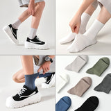 Mans Pure Cotton Soft Long Socks - Mixed Color (5 Pair)