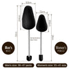 Shaped Anti-wrinkle Plastic Shoe Tree - Women