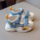 Spring Style Closed-toe Soft Kids Casual Sandal - Blue
