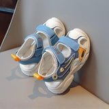 Spring Style Closed-toe Soft Kids Casual Sandal - Blue