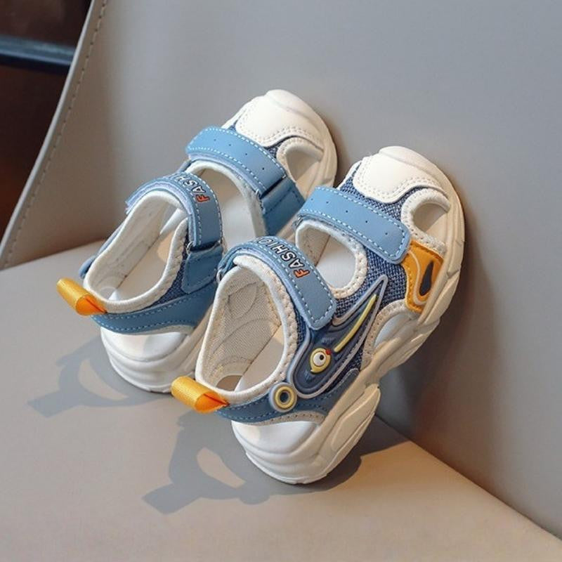 Spring Style Closed-toe Soft Kids Casual Sandal - Blue