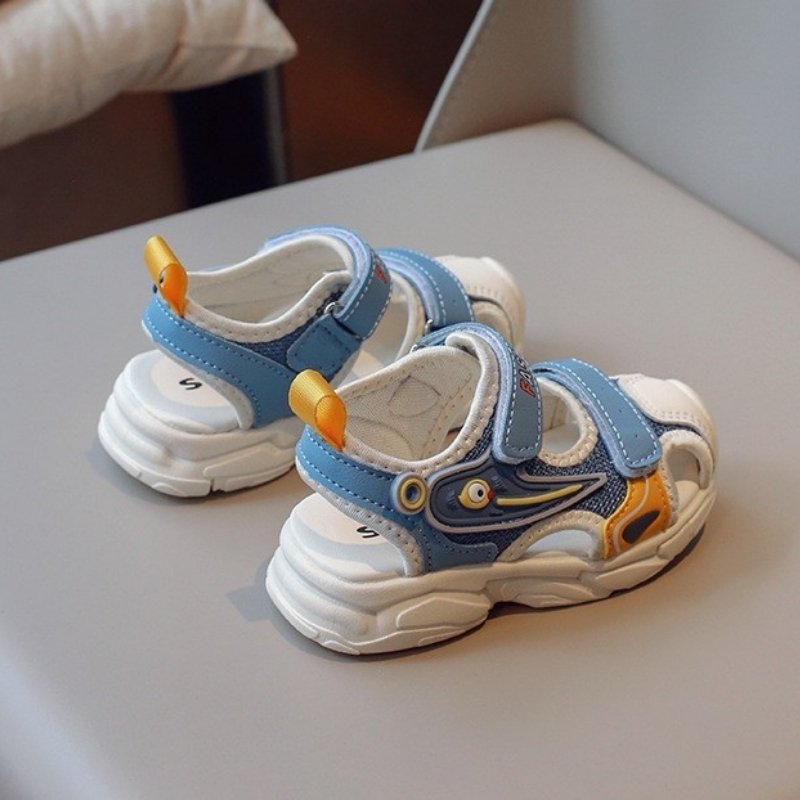 Spring Style Closed-toe Soft Kids Casual Sandal - Blue