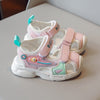 Spring Style Closed-toe Soft Kids Casual Sandal - Pink