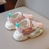 Spring Style Closed-toe Soft Kids Casual Sandal - Pink