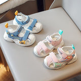 Spring Style Closed-toe Soft Kids Casual Sandal - Blue