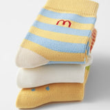 Spring Style Soft Cotton Toddlers Cartoon Socks - Mixed Color (5 Pair)
