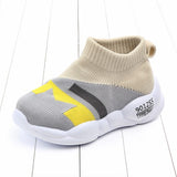 Spring Trend Breathable Soft Kids Casual Shoe – Gray