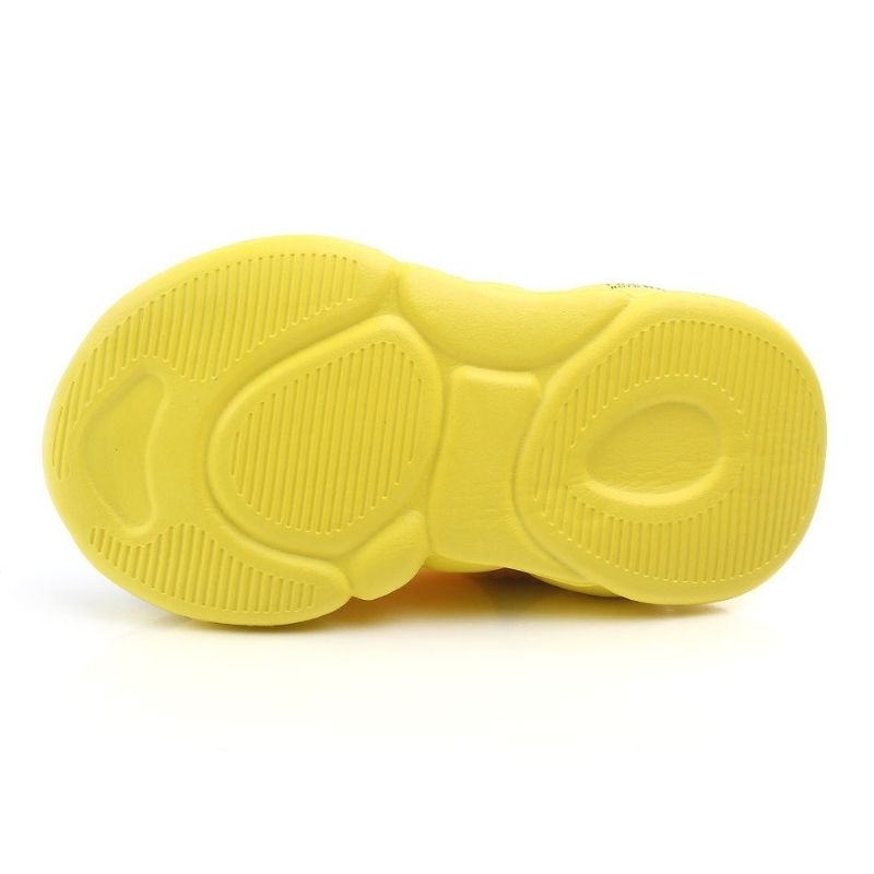Spring Trend Breathable Soft Kids Casual Shoe – Yellow