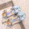 Spring Trend Crystal Bow Soft Girls Sandal - Blue
