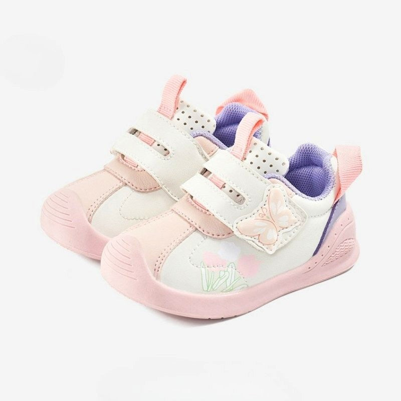 Spring Trend Kids Soft Casual Shoe - Butterfly Pink