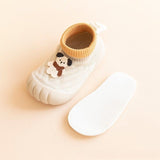 Spring Trend Non-slip Kids Comfy Loafer Shoe - Beige
