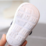 Spring Trend Non-slip Toddlers Soft Shoe - Gray Blue